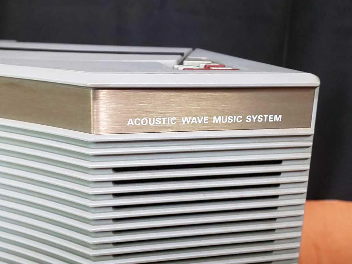 BOSE／ボーズ CDラジカセ ACOUSTIC WAVE MUSIC SYSTEM MODEL AW-1D カセットOK! 美品だけど現状_画像3