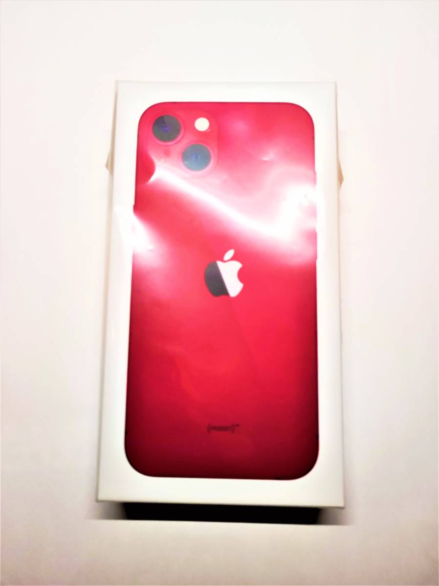【未開封 新品】「Apple iPhone13 (PRODUCT)RED 128GB」 国内版SIMフリー [レッド] 無印 アップル