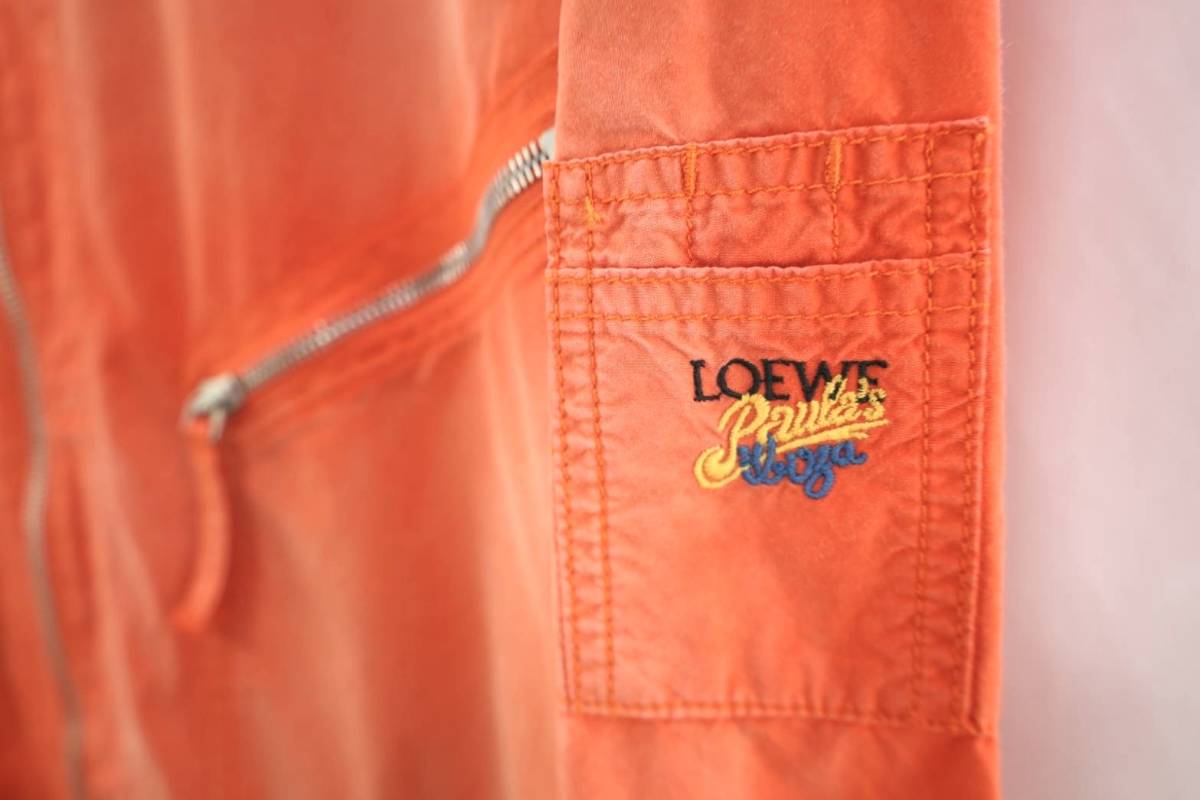 新品 21SS LOEWE タイダイマルチジップジャンプスーツ オレンジ 新品 21SS LOEWE タイダイマルチジップジャンプスーツ オレンジ