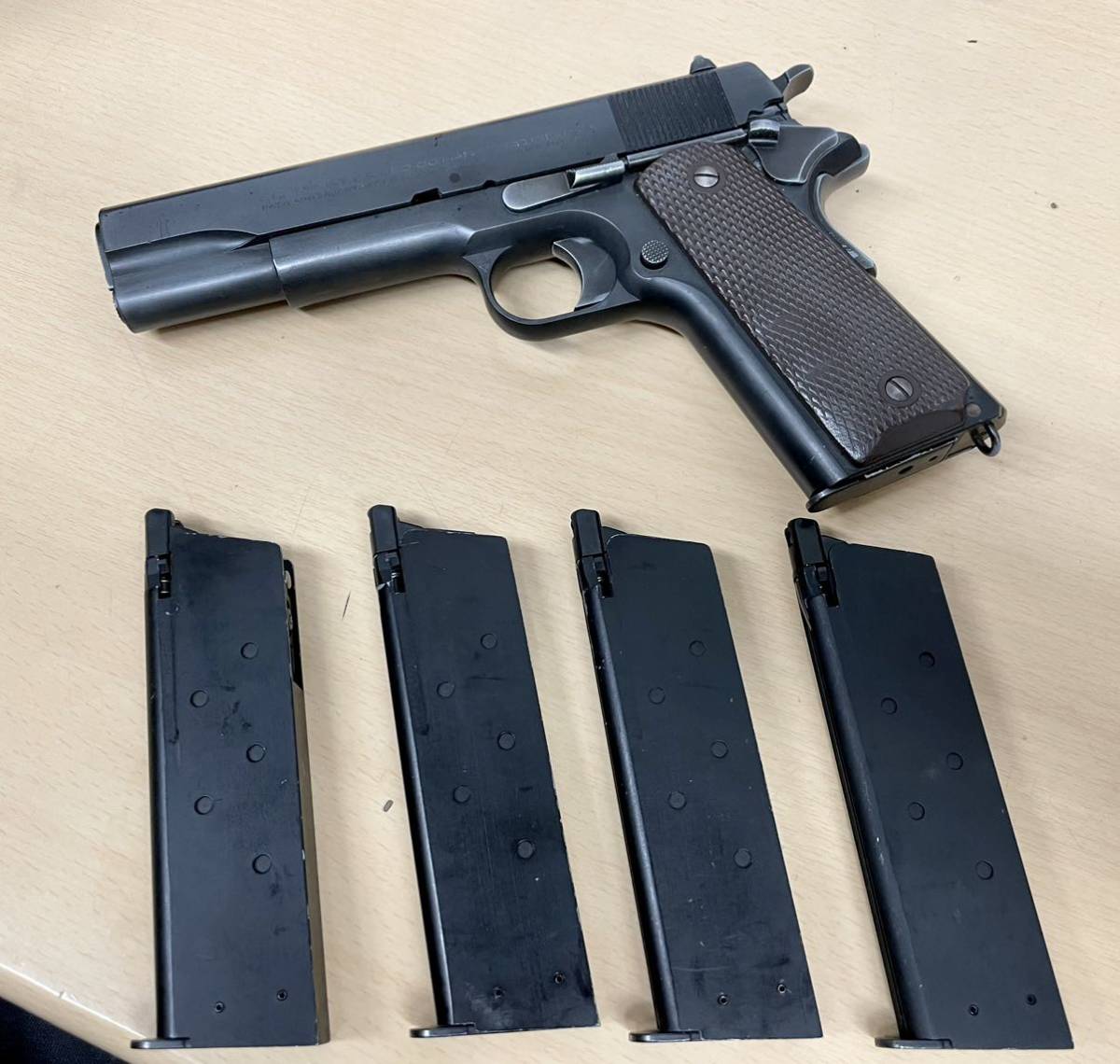 【お得即納】新同美品★WA コルトM1911 ゲッタウェイ ビンテージ ガスブローバック ガスガン