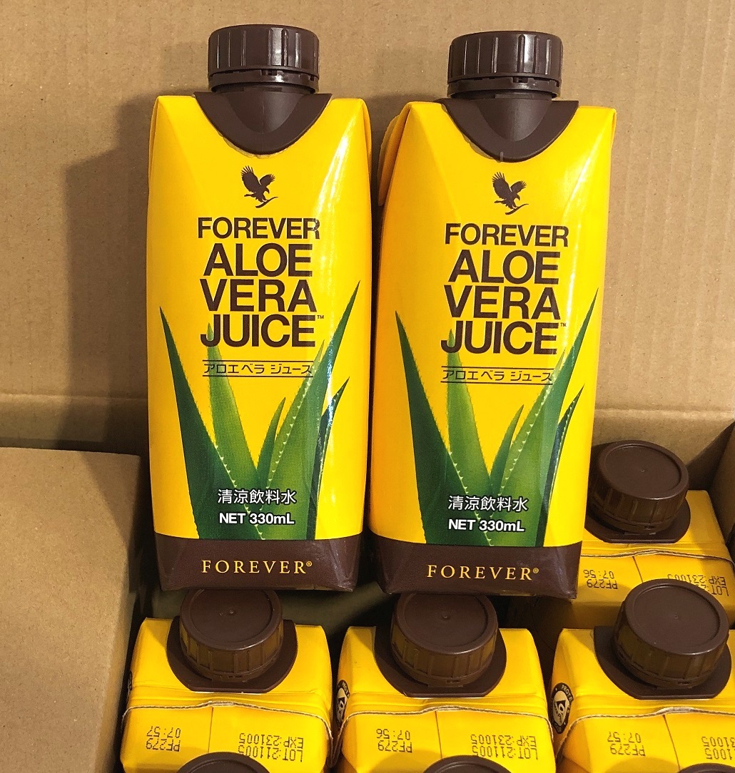 格安SALEスタート】 フォーエバー アロエベラジュース 330ml 18本
