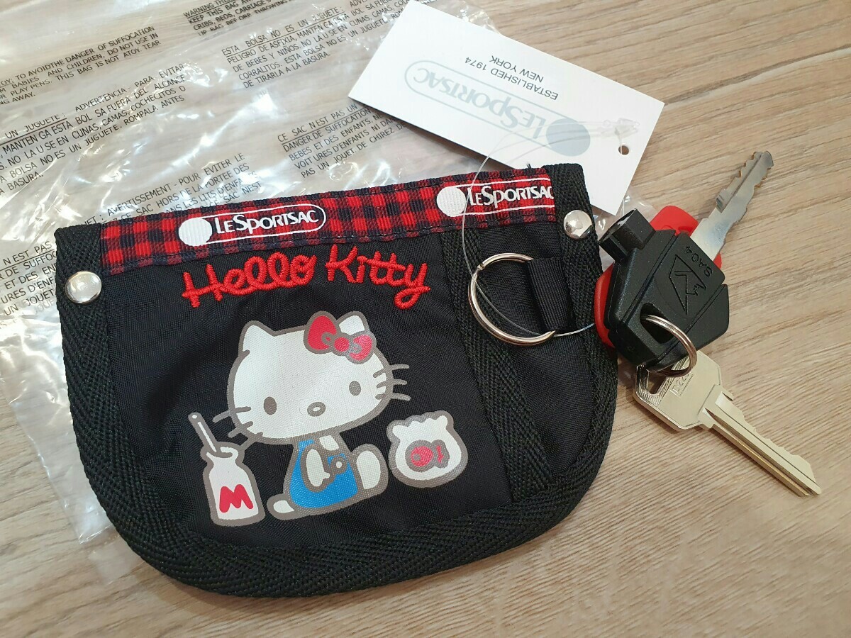 新品 ハローキティ×レスポートサック 小銭入れ キーケース キー 新品 ハローキティ×レスポートサック 小銭入れ キーケース キー