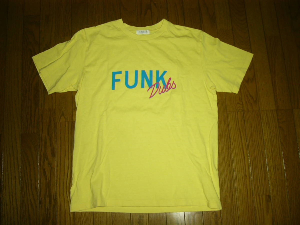 RADIALL ラディアル Tシャツ M 黄色 FUNK カットソー_画像1