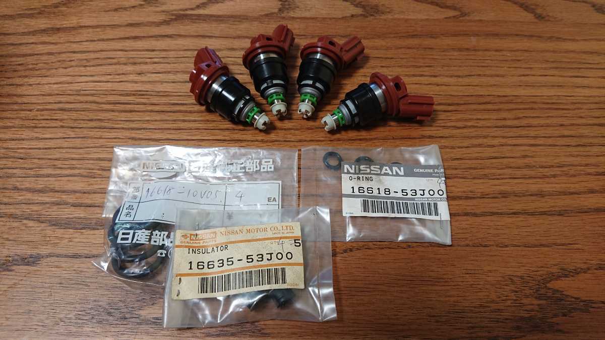 新品未使用 S15シルビア スペックR純正インジェクター 1台分 O 新品未使用 S15シルビア スペックR純正インジェクター 1台分 O