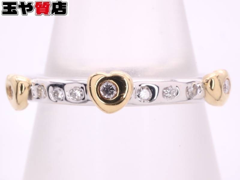 ポンテヴェキオ ダイヤモンド リング 0.07CT-