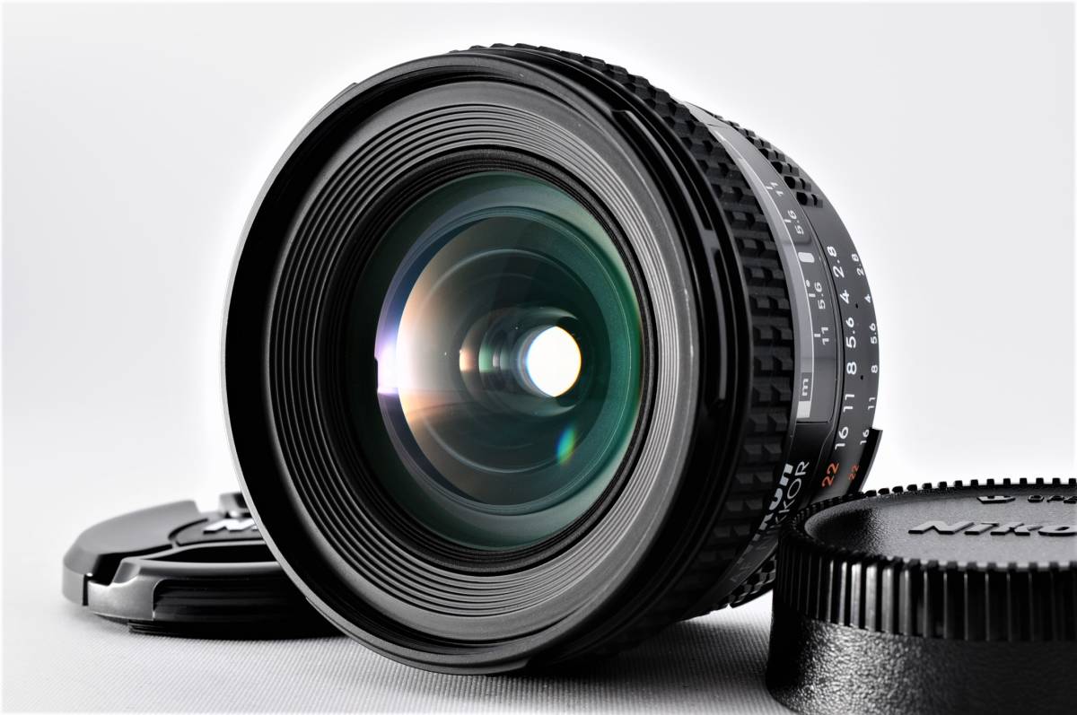 美品】Nikon AF NIKKOR 20mm f2.8 D Wide Angle Fixed/Prime Lens From