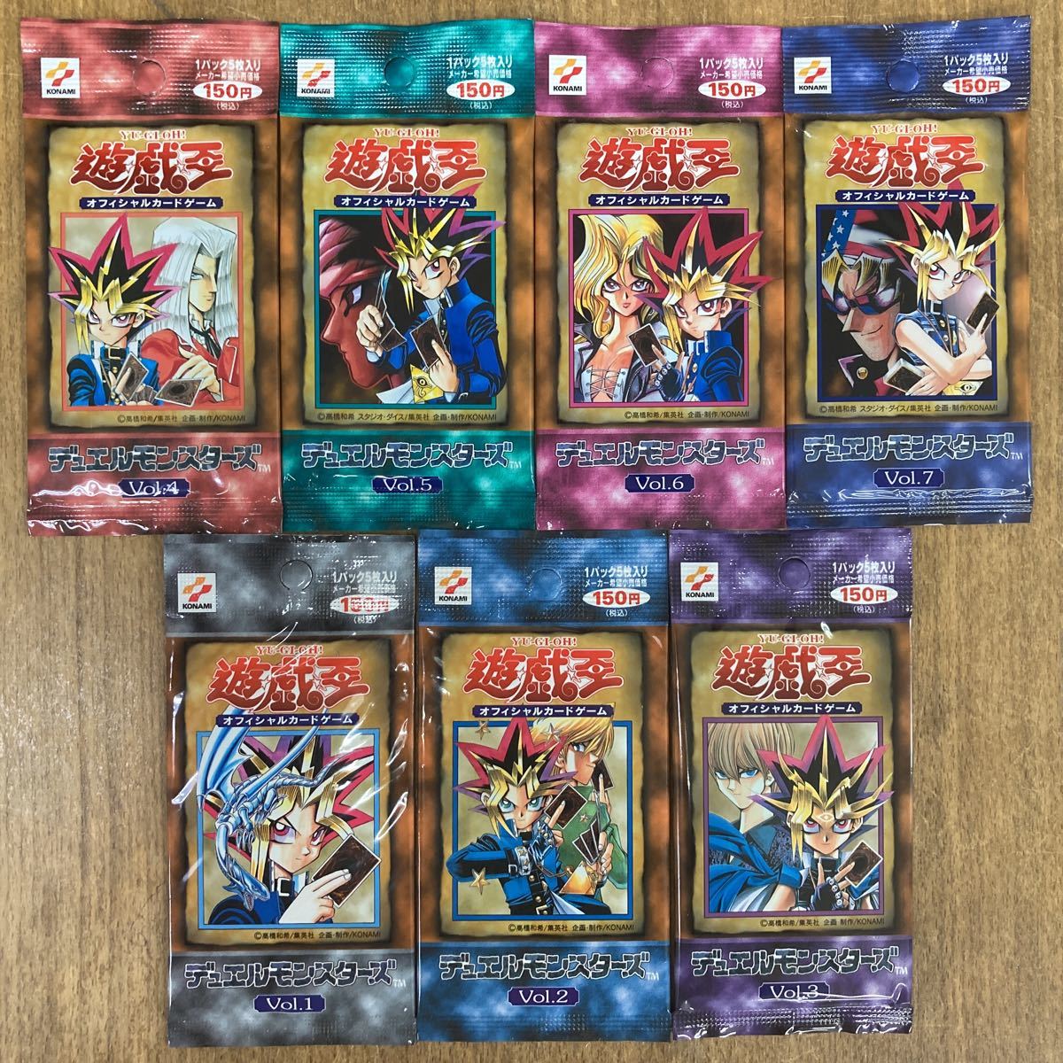 遊戯王□豪華初期版セット□Vol.1□Vol.2□Vol.3□Vol.4□Vol.5□Vol.6