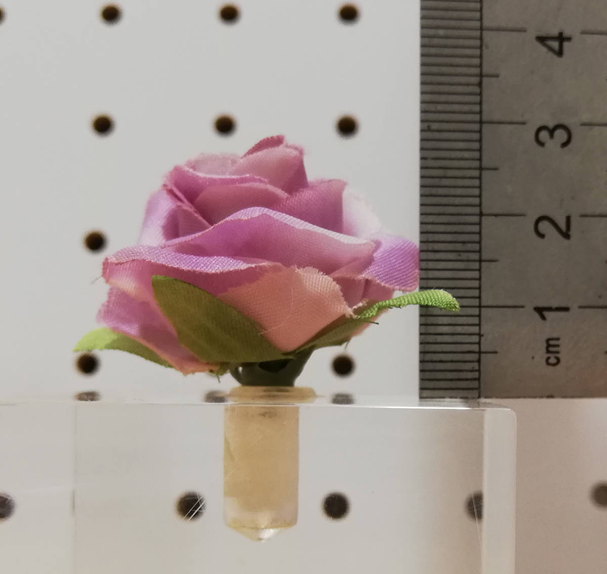 [ unused ] Mini rose rose rose a-tifi car ru flower artificial flower head only purple 50 piece Set new goods *