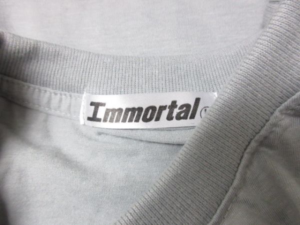 【送料無料】 【新品】Immortal 半袖Tシャツ サイクリング ロードバイク グレー Mサイズ 男女兼用 ■管理番号L18102SSA18-180319-39-1_画像4