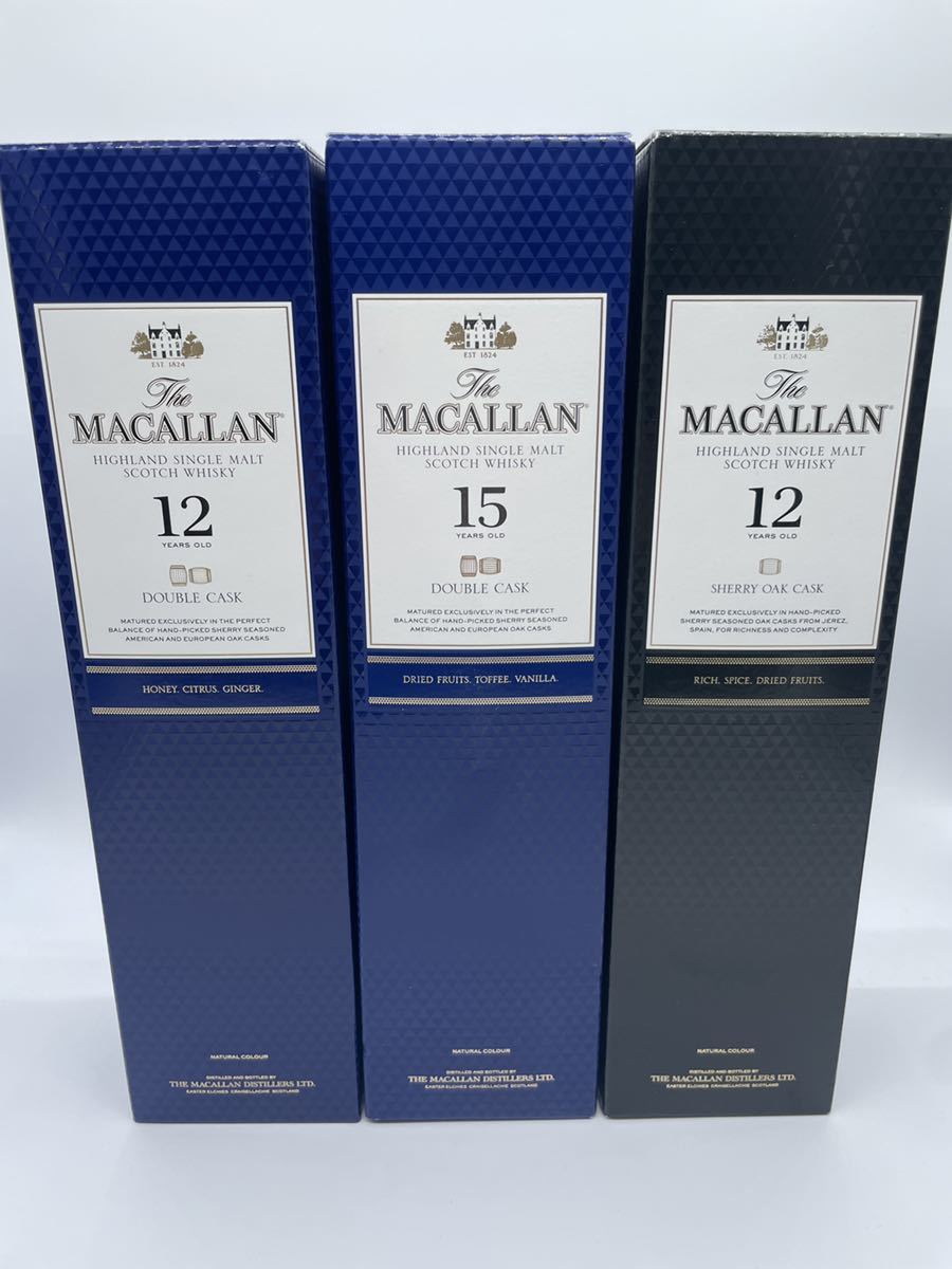 新品 未開封 MACALLAN マッカラン12年 シェリーオーク ダブル カスク