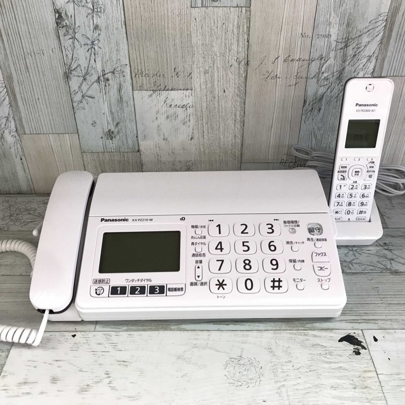 売切り特価 【新品】パナソニック おたっくす FAX電話機 子機付 KX