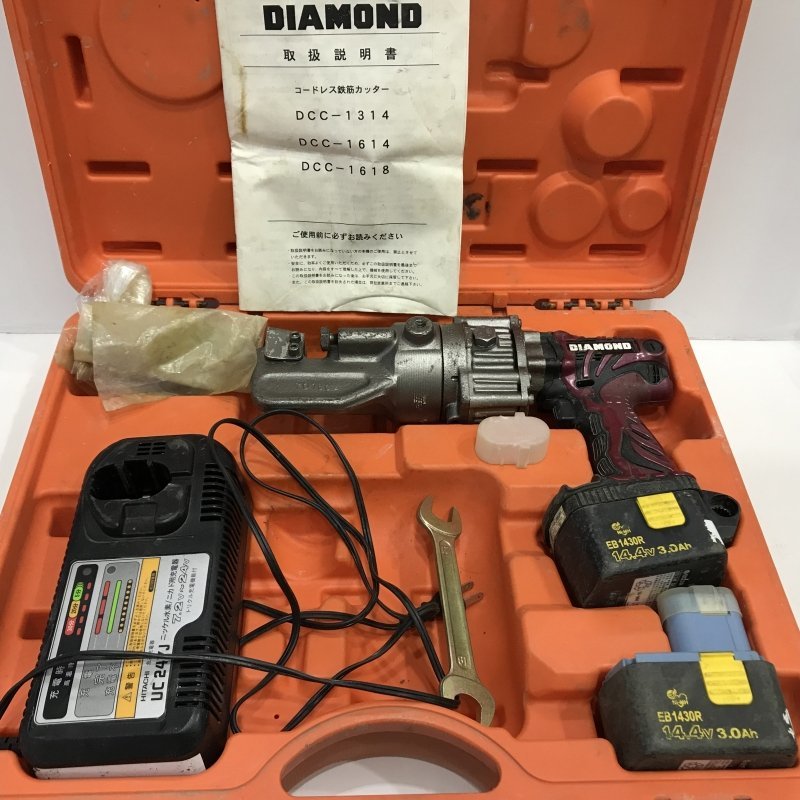 最大の割引 石原機械ダイヤモンドIKK ヤフオク! -「鉄筋カッター 14.4V