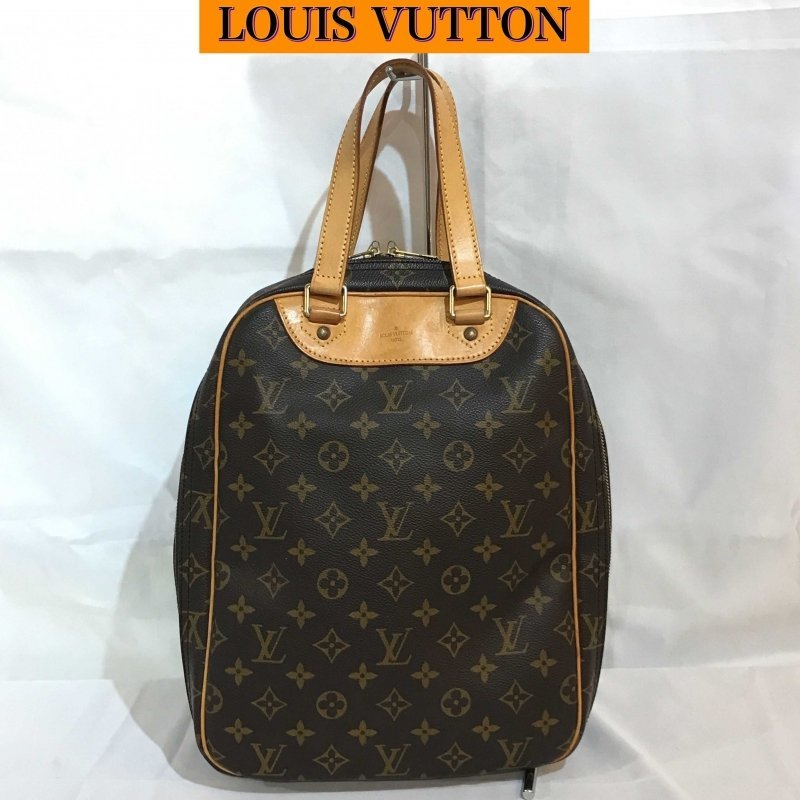 LOUIS VUITTON シューズバッグ 茶 ルイ・ヴィトン