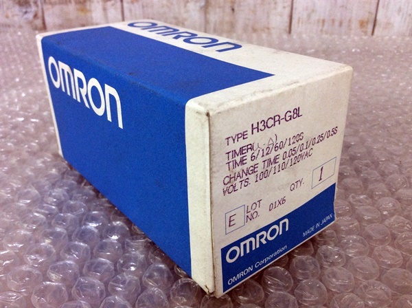 ●【AH-6641】★送料無料★ 未使用品 OMRON ソリッドステートタイマ H3CR-G8L【レターパックプラス発送】_画像1