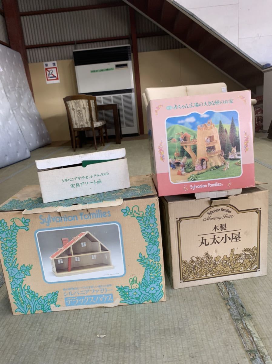最安 【TANTAN 様専用】シルバニアファミリー 丸太小屋セット メモリー