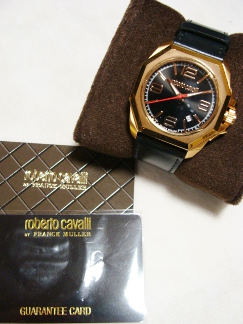 roberto cavalli by FRANCK MULLER ロベルトカヴァリ フランクミュラー ◇ RV1G076L0031 Wネーム コラボ 腕 時計 ウォッチ QZ