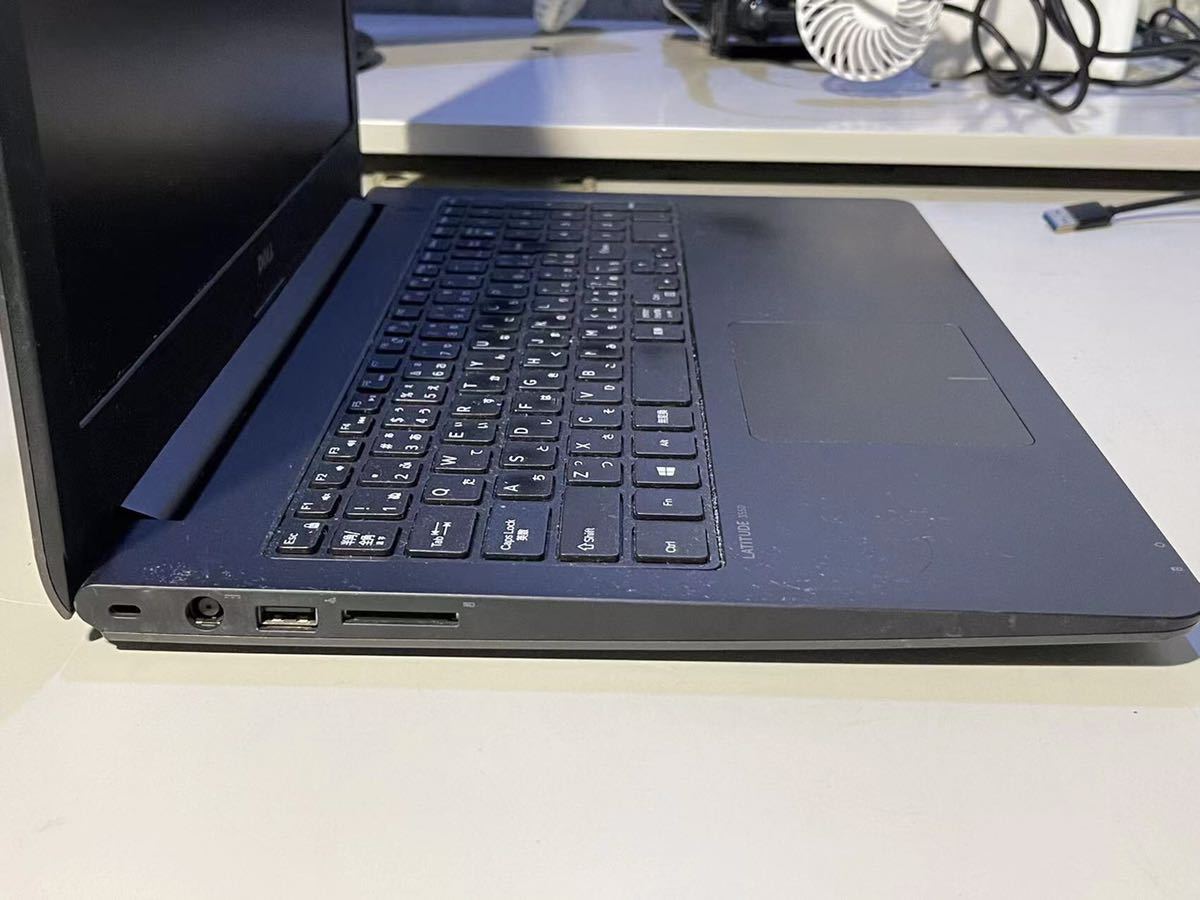 D077 DELL Latitude 3350 Core i3-5005U メモリ8GB HDD500GB Win10Pro アダプタなし_画像6