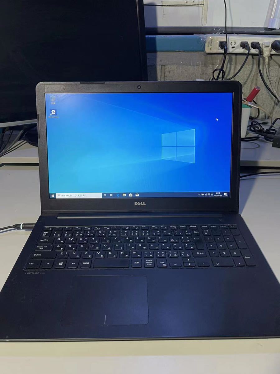 D077 DELL Latitude 3350 Core i3-5005U メモリ8GB HDD500GB Win10Pro アダプタなし_画像1