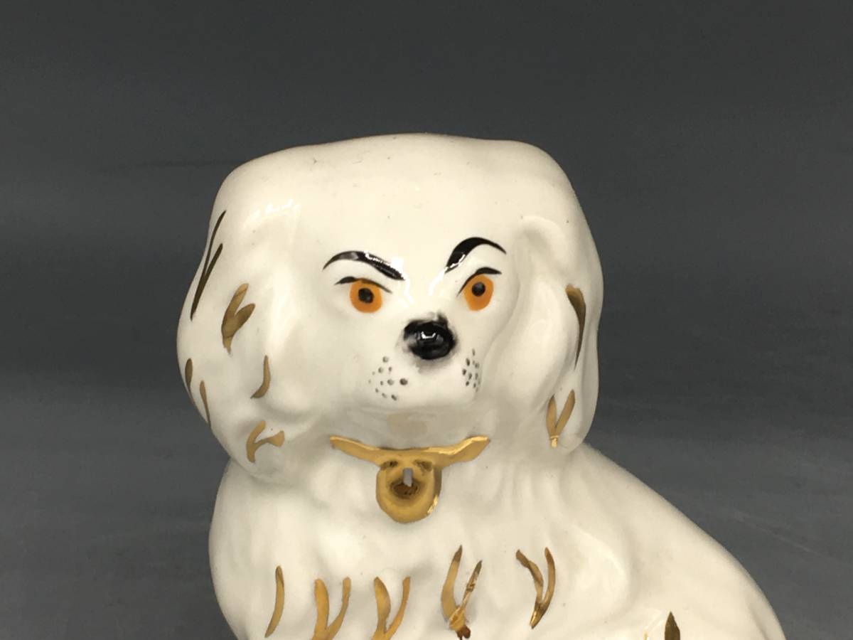  Британия bezwik штат служащих .-do автомобиль - собака собака керамика Vintage (9)