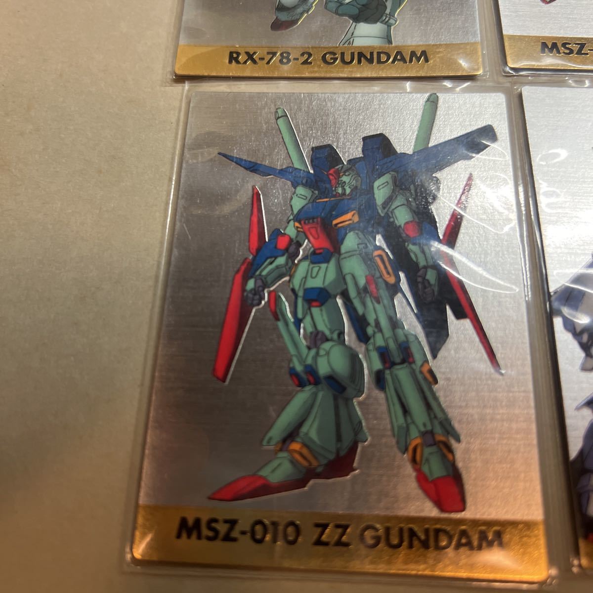 美品 初版 ガンダムクロニクル カードダスマスターズ 1弾SP 全4 美品 初版 ガンダムクロニクル カードダスマスターズ 1弾SP 全4