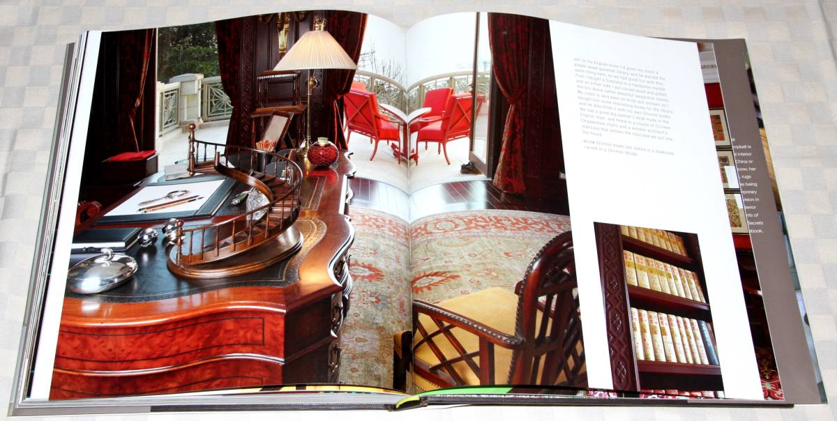 洋書　Nina Campbell 　Interiors　ニーナ・キャンベルのインテリア　2013年　特大型　中古本_画像8