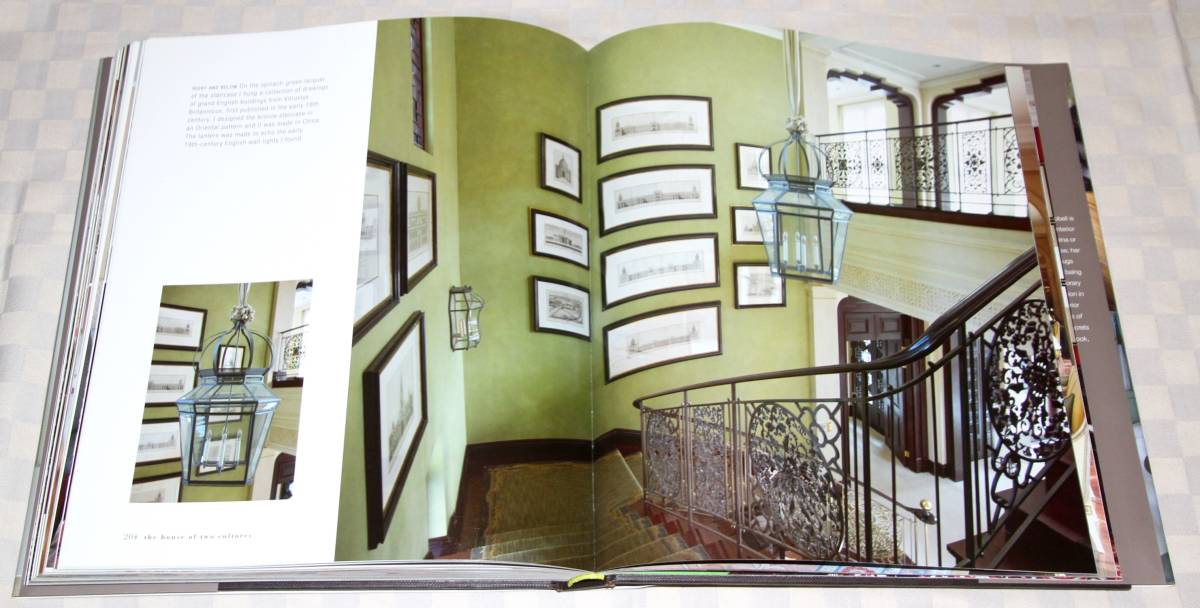 洋書　Nina Campbell 　Interiors　ニーナ・キャンベルのインテリア　2013年　特大型　中古本_画像9