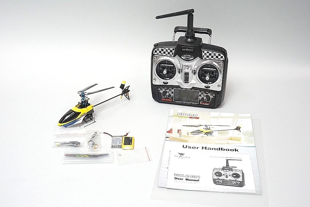 Walkera CB100 ホビーラジコンヘリコプター 送信機セット Yahoo!オークション - Walkera ワルケラ 電動RC CB100 2.4GHz