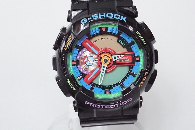 ♪ G-SHOCK Gショック GA-110MC-1AJF Crazy Colors クレイジーカラーズ