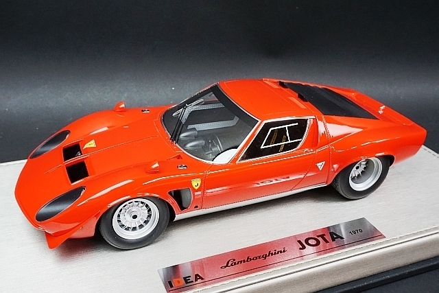 送料無料/新品 レア Lamborghini Jota 1970 Red Limited