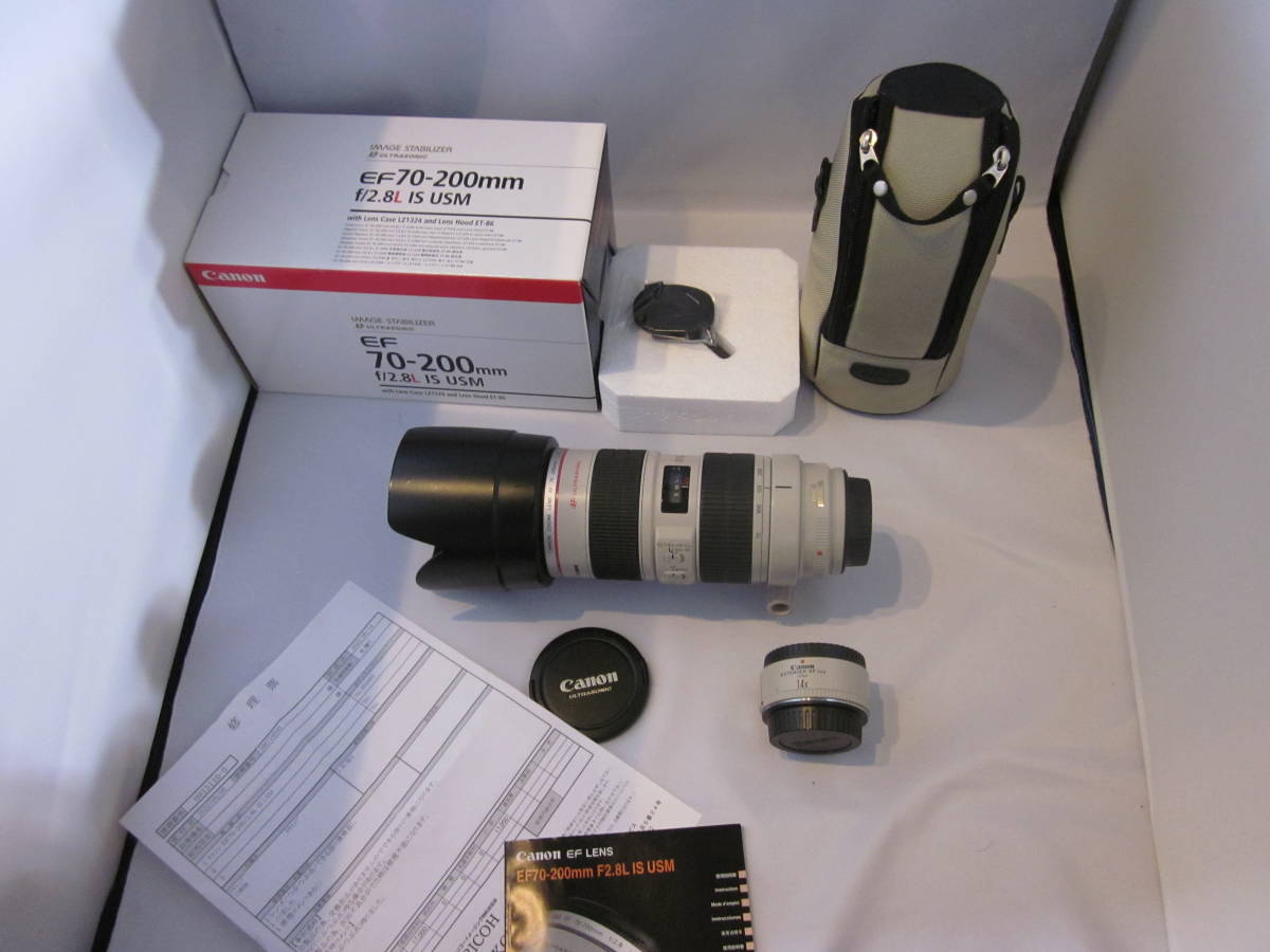 予約】 +Extender キャノンレンズEF70-200mmF2.8 エクステンダーEF 2X