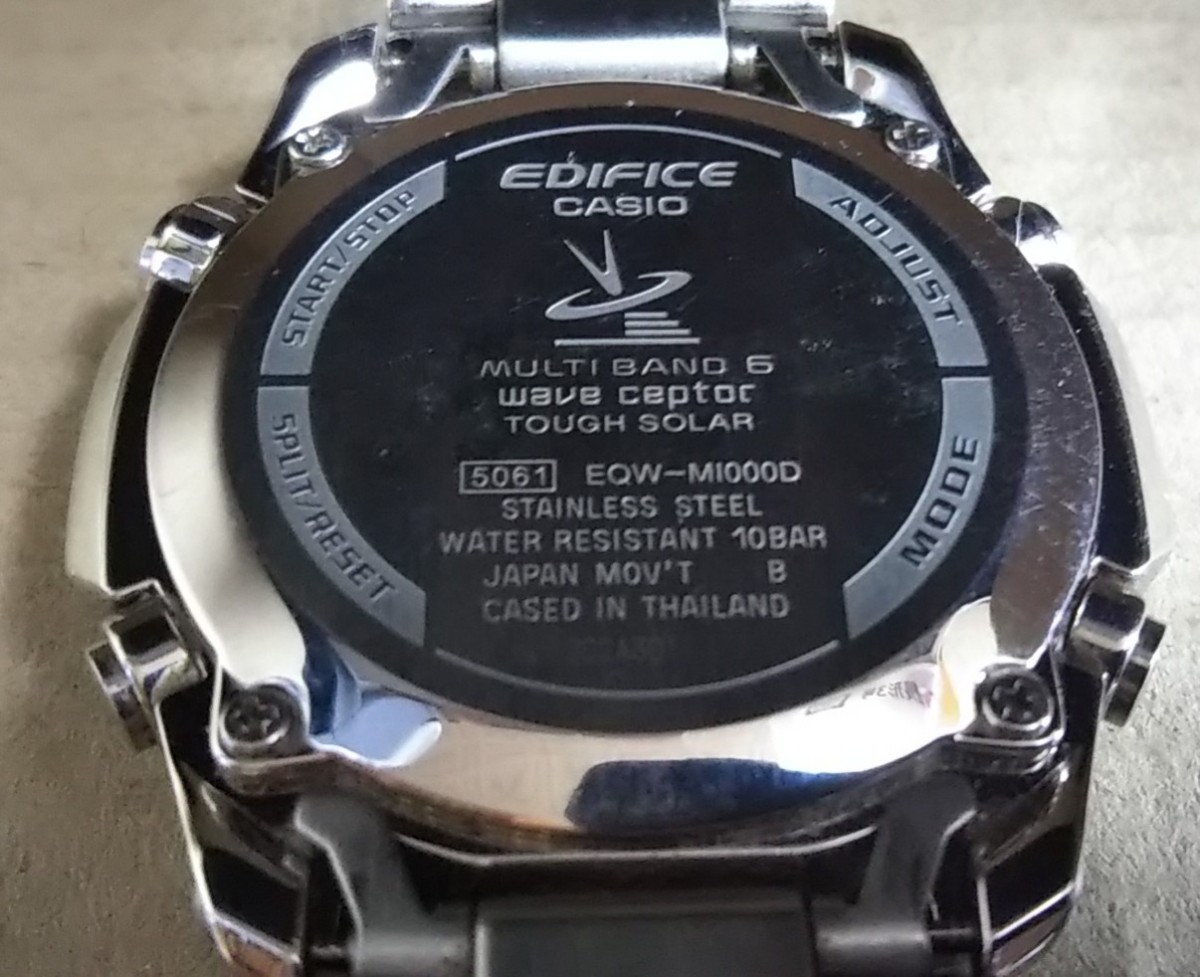カシオ エディフィス CASIO EDIFICE EQW-M1000D 電波 ソーラー カシオ エディフィス CASIO EDIFICE EQW-M1000D 電波 ソーラー