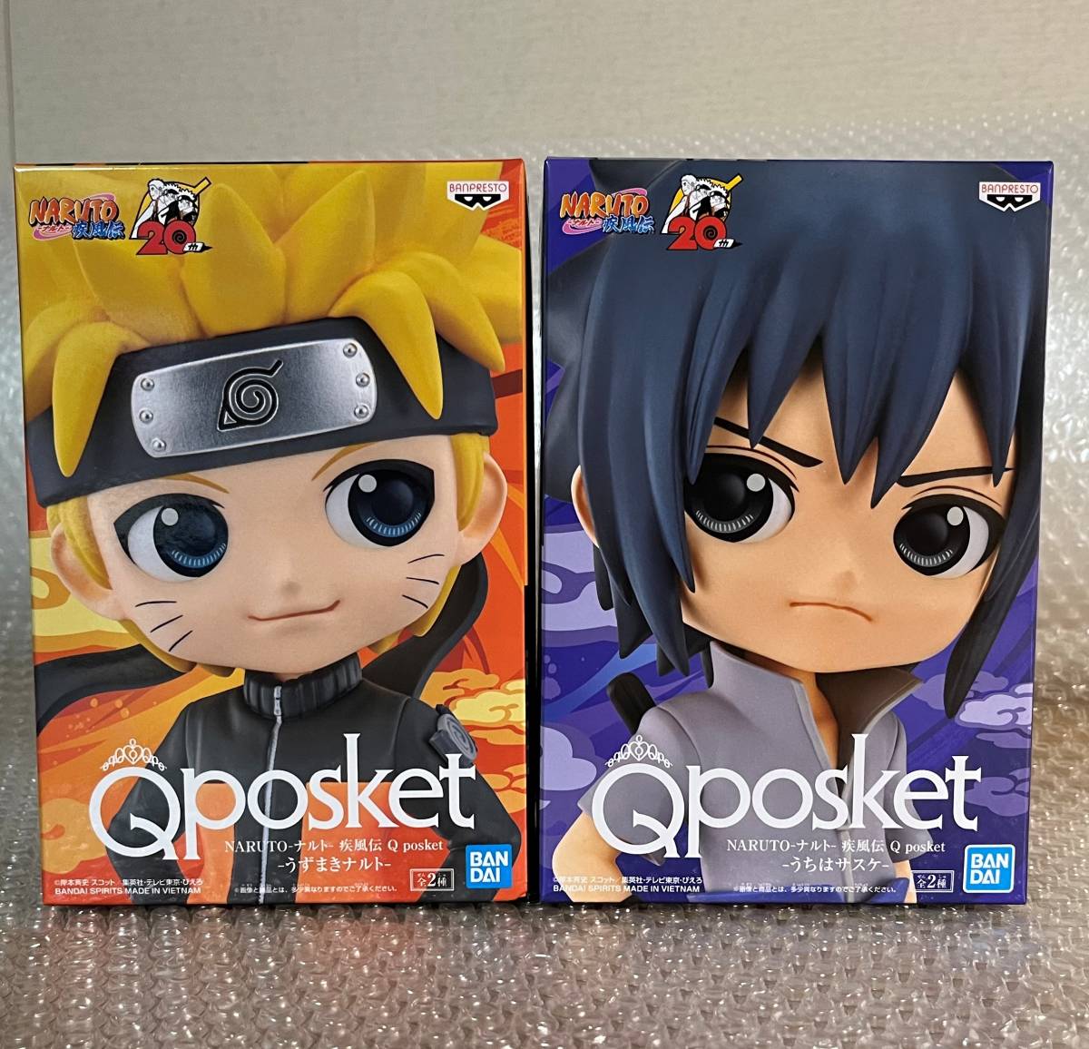 Qposket☆NARUTO 疾風伝☆うずまきナルト + うちはサスケ☆A