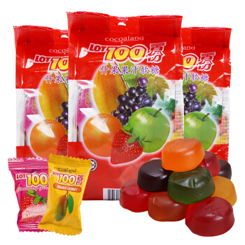 [ import pastry ]Cocoaland LOT100 Assorted Gummy Candy 5 kind fruit Mix Malaysia made *320g individual packing *. thickness recommendation!!