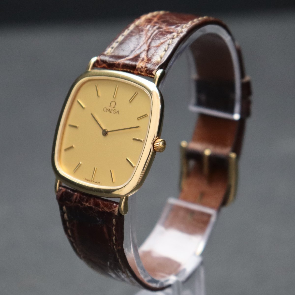 美品 OMEGA DE VILLE オメガ デビル Ref.195.0077.2 Cal.1378 クォーツ