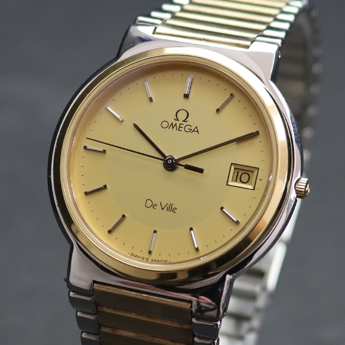 OMEGA De Ville オメガ デビル クォーツ Cal.1430 コンビカラー GP×SS