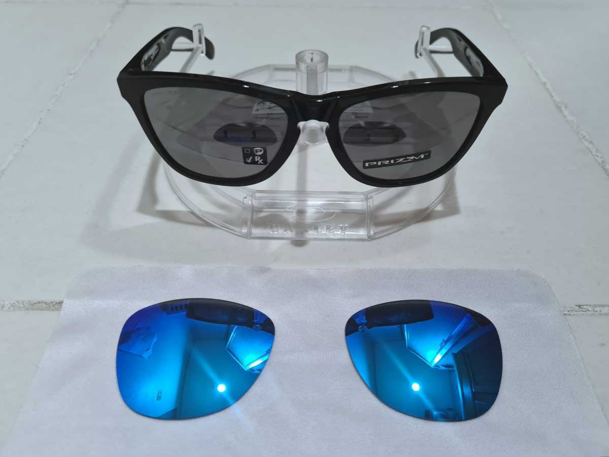 新品 偏光レンズ付き OAKLEY FROGSKINS オークリー フロッグスキン