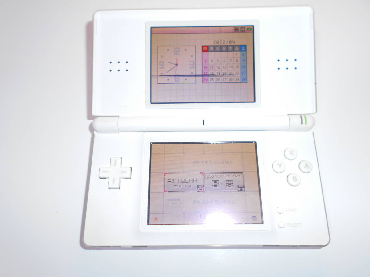 清掃動作品 DS Lite USG-001 ホワイト 本体 NTR-002 ACアダプター 充電器 タッチペン 任天堂 画面スジあり USBケーブル 【あすつく】 清掃動作品 DS Lite USG-001 ホワイト 本体 NTR-002 ACアダプター 充電器 タッチペン 任天堂 画面スジあり USBケーブル 【あすつく】