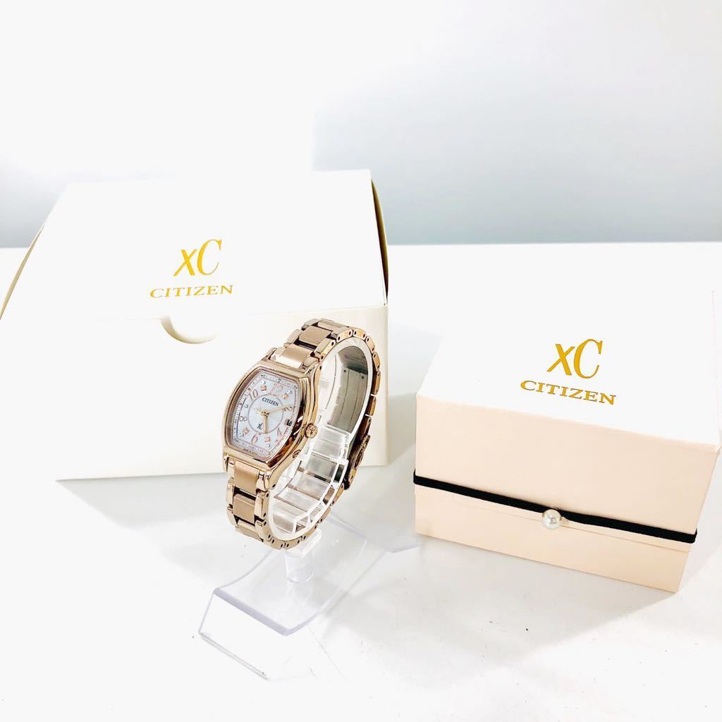 稼働品☆限定☆CITIZEN☆xC】C-518 シチズン クロスシー 腕時計 電波