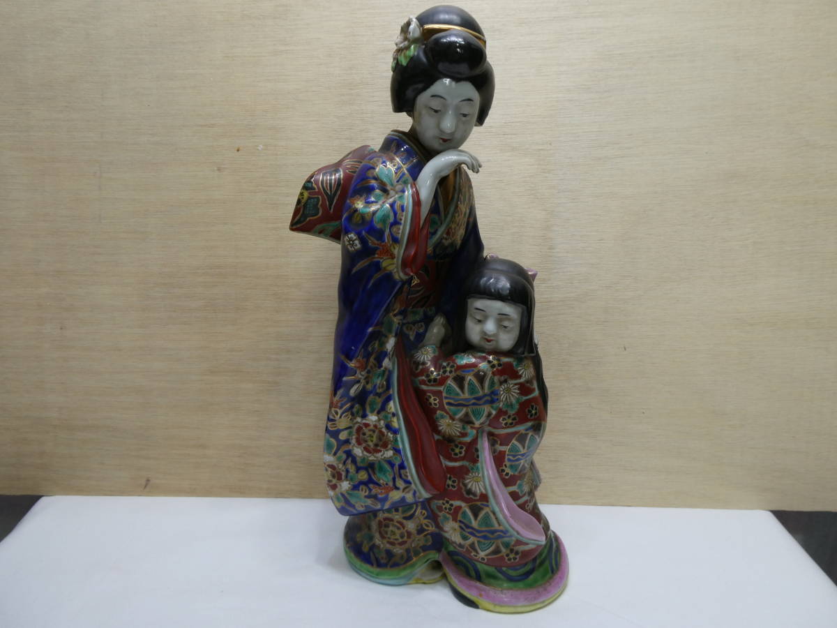 母と娘=九谷焼=明治時代 | ap4assessoria.com.br