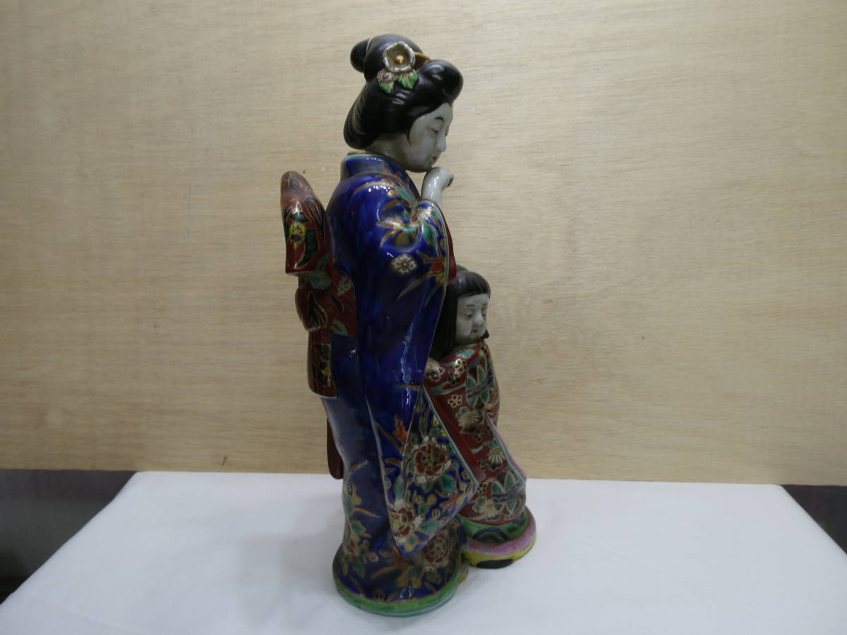 母と娘=九谷焼=明治時代 | inmano.com.br