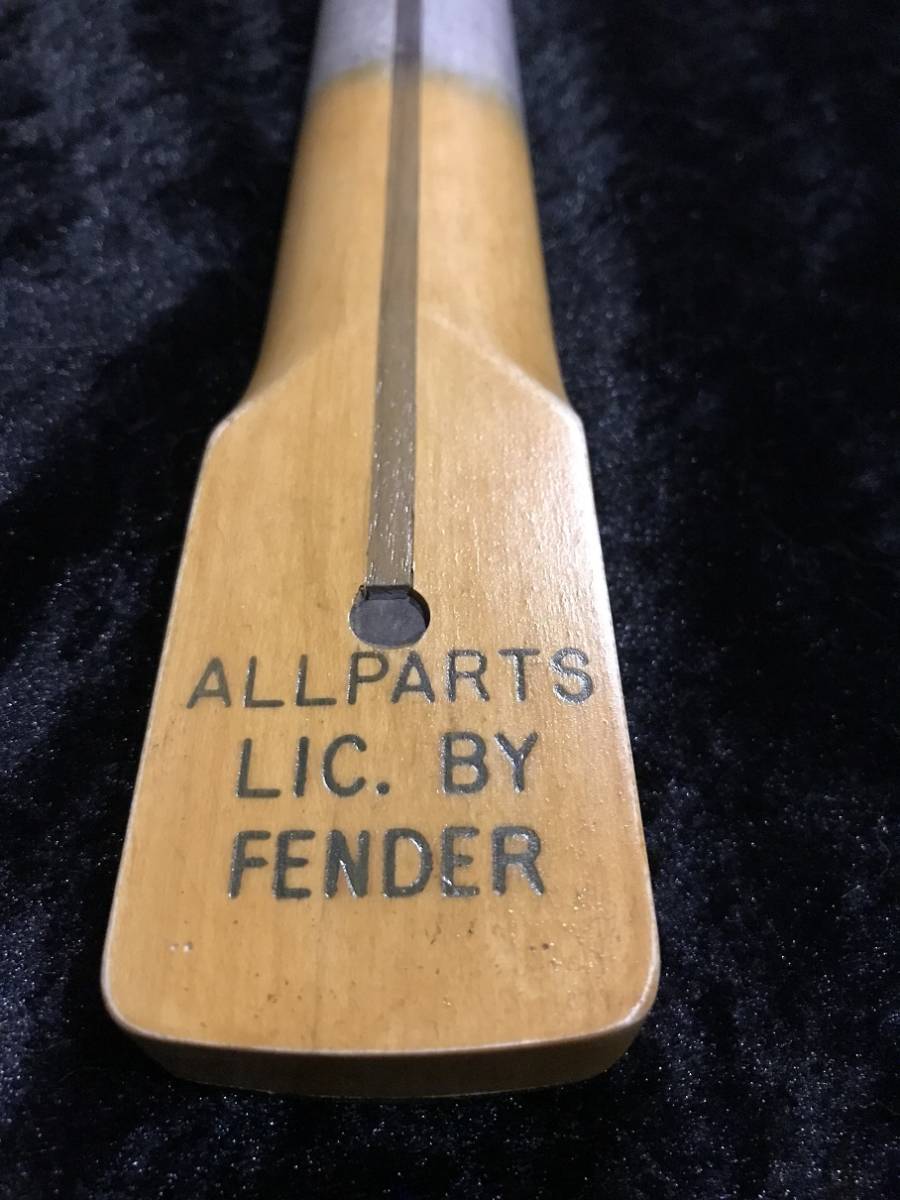 ALLPARTS製FenderフェンダーストラトキャスターCBS7 25C レリック加工