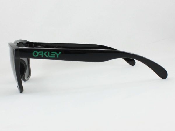 レンズ組換品 オークリー フロッグスキン 偏光サングラス OO9245 ダークグレー ブラック/グリーン OAKLEY 日本製偏光レンズ
