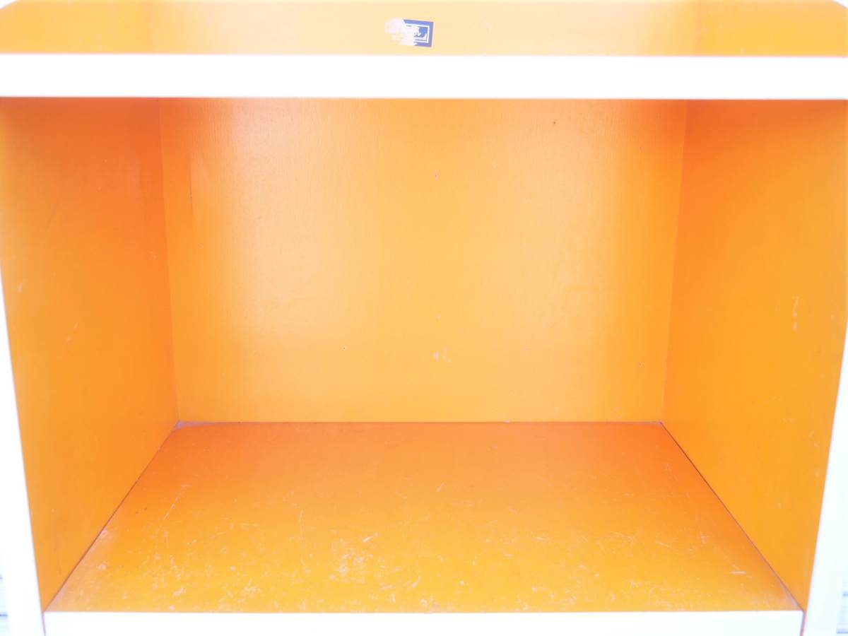 # Royal * Showa Retro pop 4 уровень цвет box * книжный шкаф / шкаф [ orange ]#2