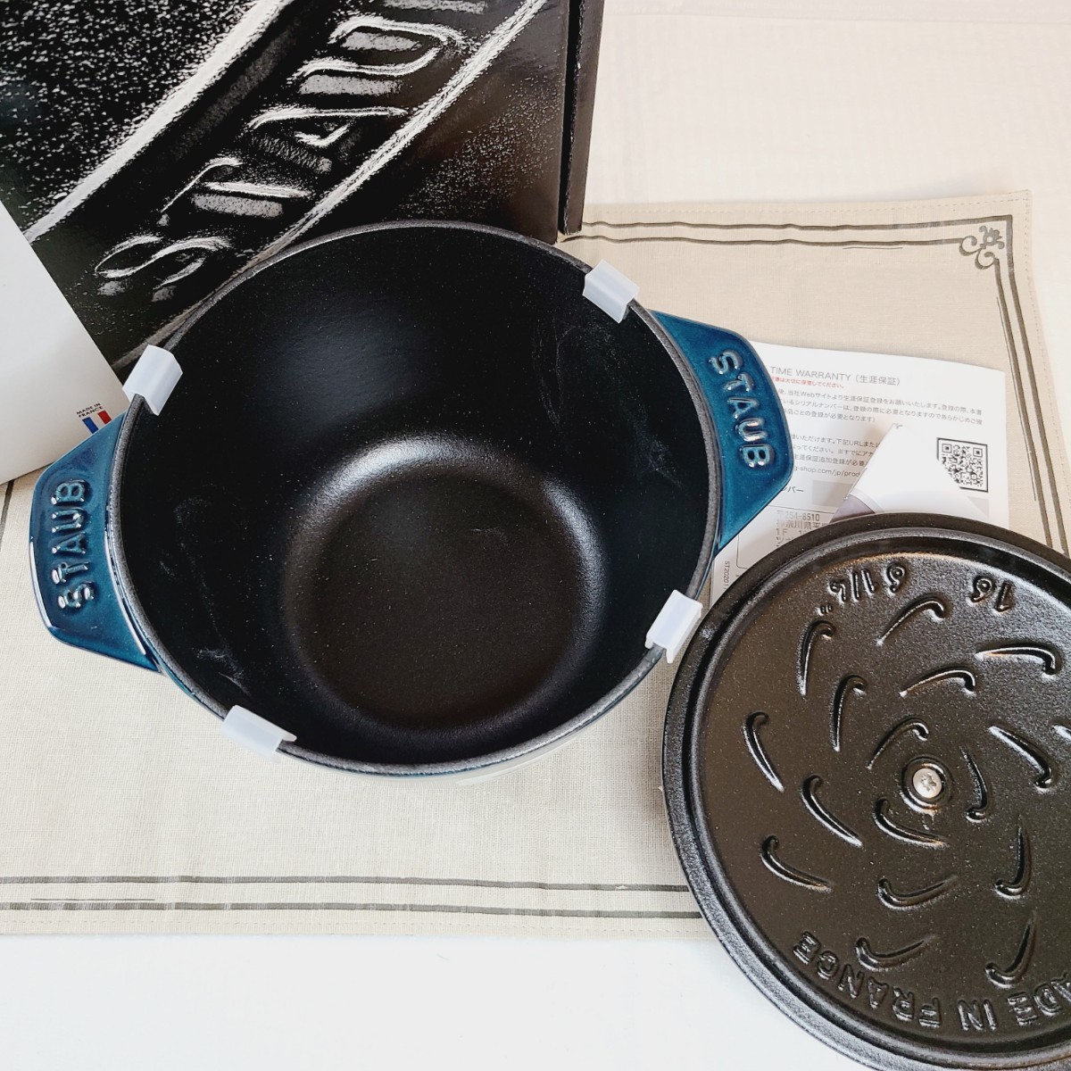 staub ラ ココット de ゴハン M 16cm リリー ラメール レア cnema.fr