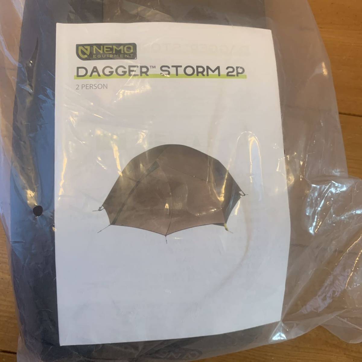 新品 ニーモ ダガーストーム 2P NEMO DAGGER STORM 2P NM-DGRST-2P-CY