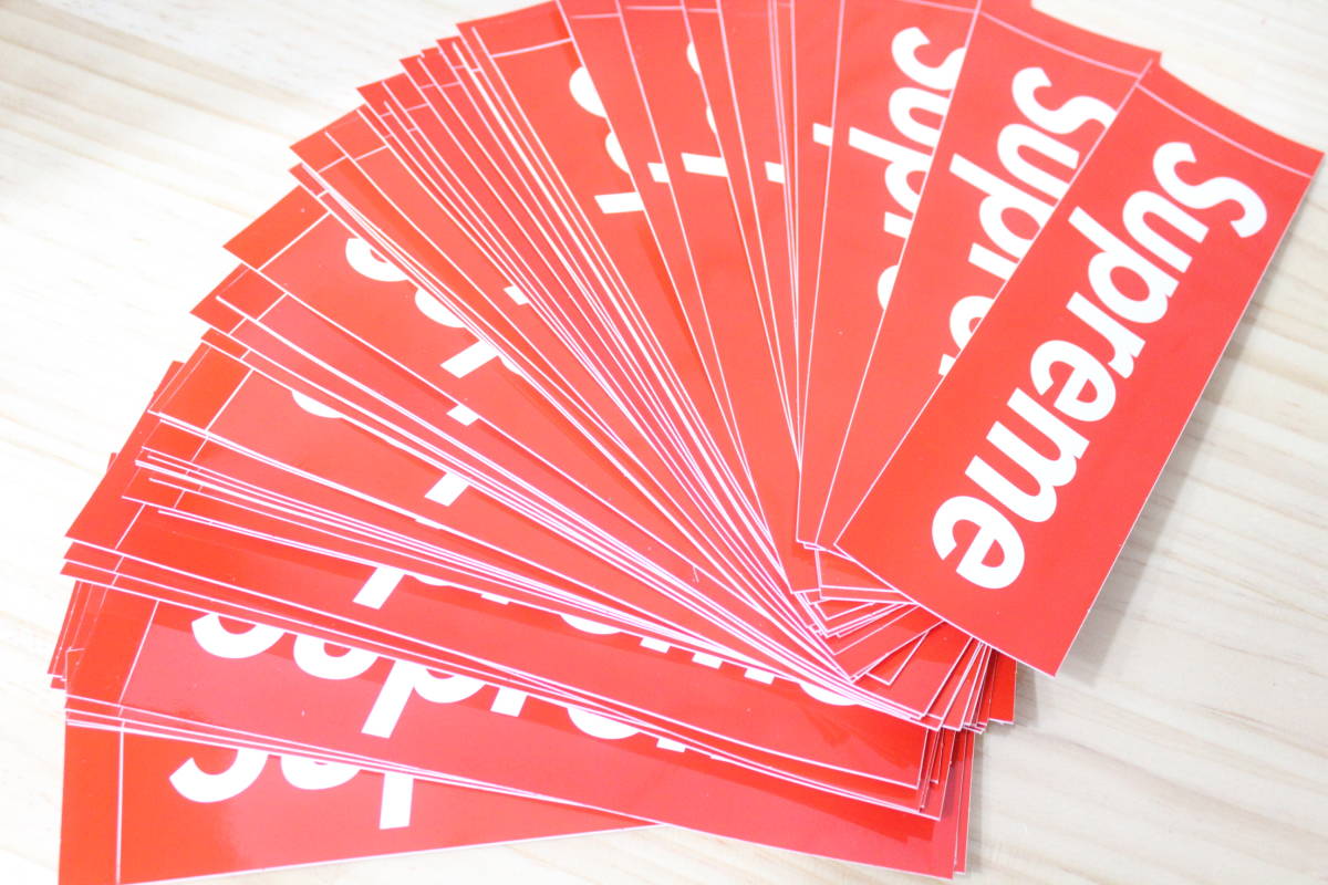 12月スーパーSALE Supreme ステッカー Box Logo ボックスロゴ kids