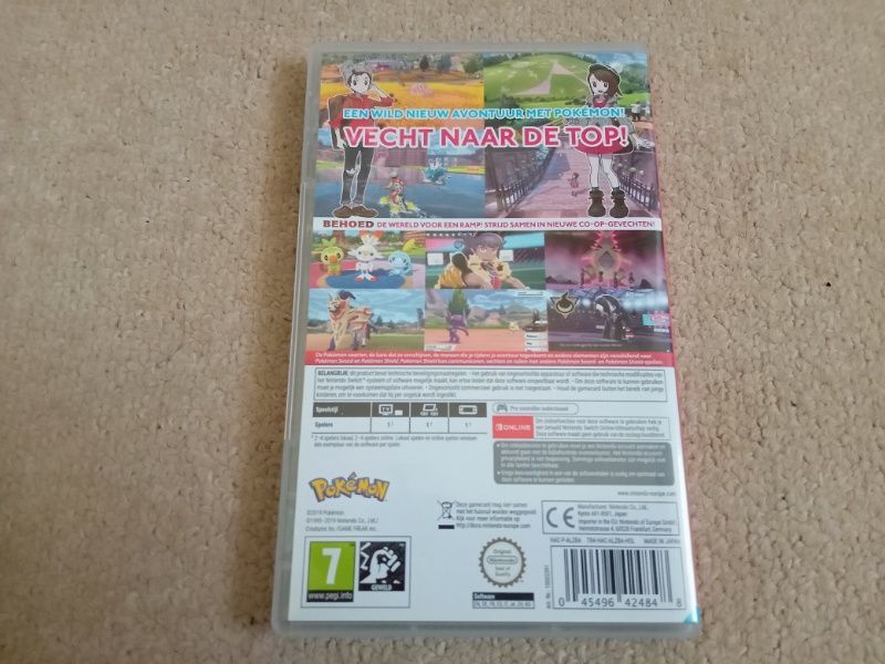 Switch ポケットモンスター シールド ポケモン 欧州版 海外版 中古