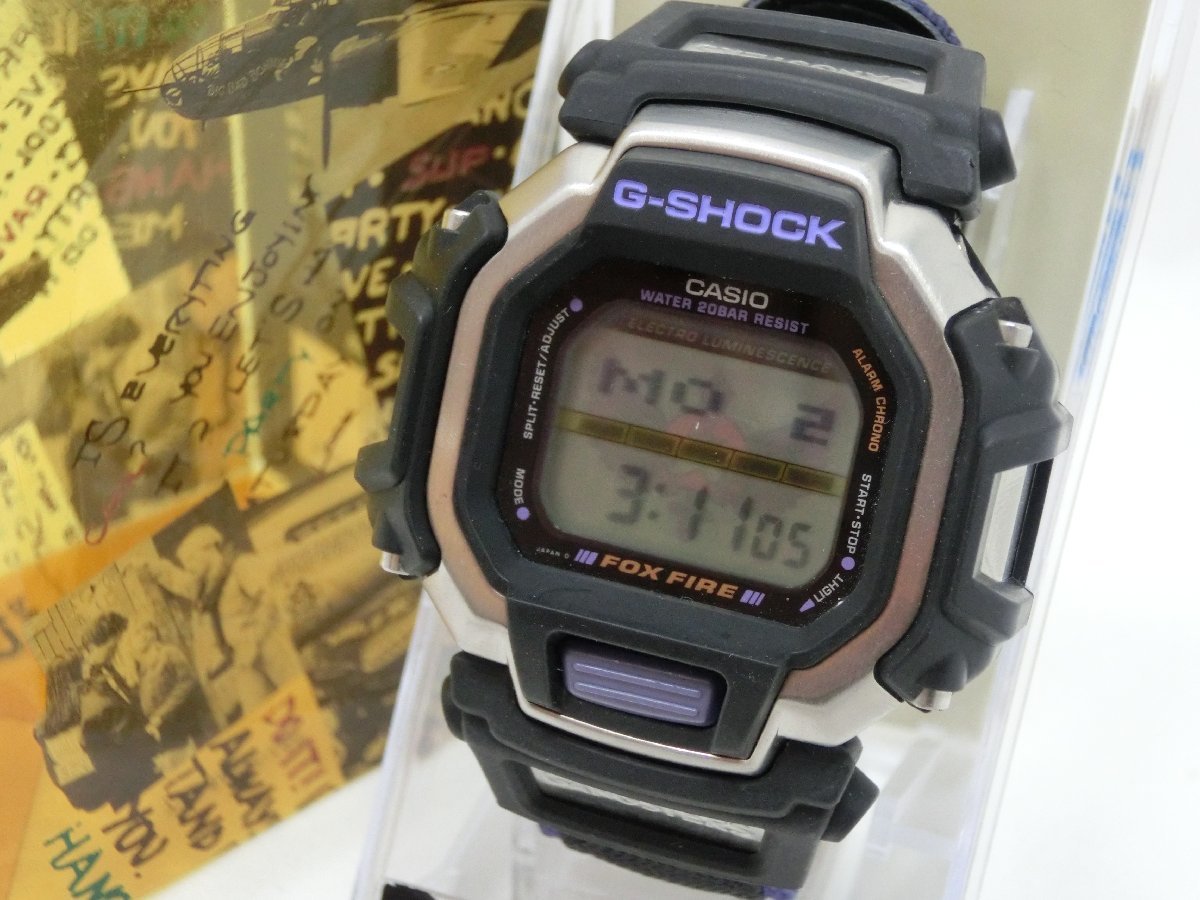 稼働品/美品】CASIO カシオ G-SHOCK Gショック DW-8195 FOX FIRE