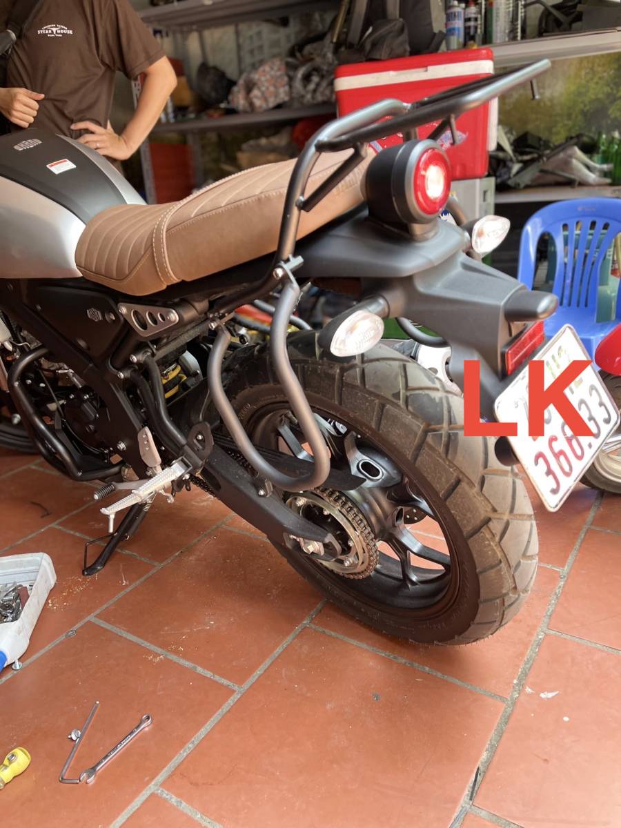 新品 XSR155タンデムバーキャリア付き&サイドガード付き セット 新品 XSR155タンデムバーキャリア付き&サイドガード付き セット