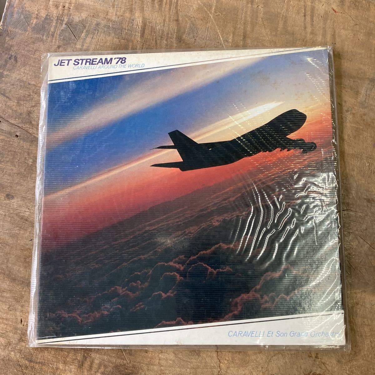 LP Jet stream '78 カラベリの世界旅行 カラベリ・グランドオーケストラ レコード 昭和